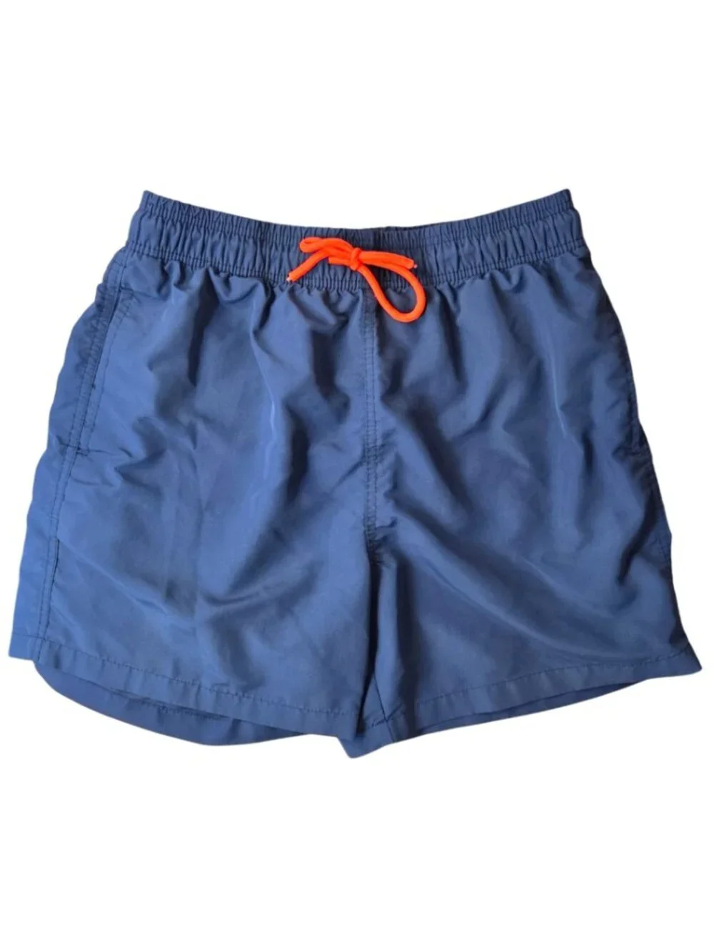 Bundle of 2 Blue Coastal Beach Surf Lined Nylon Swim Trunk Shorts Men's Size XL